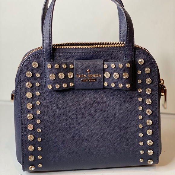 Kate Spade New York Davis Mew Merriam Blue Satchel - Picture 2 of 8